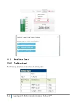 Предварительный просмотр 268 страницы NDC BETA LaserMike LaserSpeed Pro 8500-4 Instruction Handbook Manual