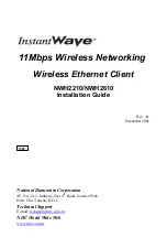 NDC InstantWave NWH2210 Installation Manual preview