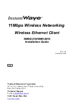 Preview for 1 page of NDC InstantWave NWH2210 Installation Manual