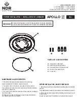 NDR APOLLO FM60 Installation Manual preview