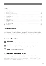 Preview for 141 page of NDS DOMETIC BS12-100 Operating Manual