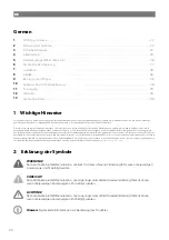 Preview for 22 page of NDS Dometic EM12-150 Installation And Operating Manual