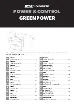 NDS Dometic Green Power GP60 Operating Manual preview