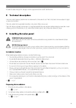 Preview for 17 page of NDS Dometic LSE 105 BF Installation And Operating Manual