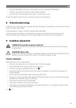 Preview for 129 page of NDS Dometic LSE 105 BF Installation And Operating Manual