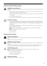 Preview for 141 page of NDS Dometic LSE 105 BF Installation And Operating Manual