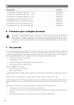 Preview for 68 page of NDS Dometic LSE 160 BF Installation And Operating Manual