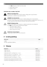 Preview for 148 page of NDS Dometic LSE 160 BF Installation And Operating Manual