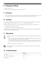 Preview for 14 page of NDS DOMETIC SS12-100 Operating Manual