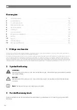 Preview for 58 page of NDS DOMETIC SS12-100 Operating Manual