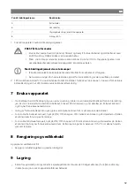 Preview for 61 page of NDS DOMETIC SS12-100 Operating Manual