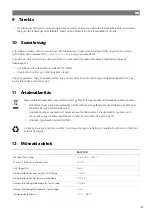 Preview for 89 page of NDS DOMETIC SS12-100 Operating Manual