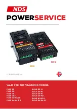 Предварительный просмотр 1 страницы NDS POWERSERVICE PLUS 25 User Manual