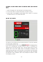 Предварительный просмотр 24 страницы NDS POWERSERVICE PLUS 25 User Manual