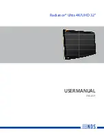 Предварительный просмотр 1 страницы NDS Radiance Ultra 4K User Manual