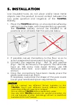 Предварительный просмотр 10 страницы NDS TEMPRA TBL 100 User Manual