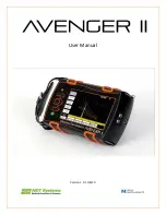 Предварительный просмотр 1 страницы NDT Systems Avenger II User Manual