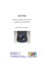 NDT EVOTIS Operation Manual preview