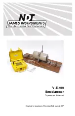 NDT V-E-400 Operator'S Manual preview