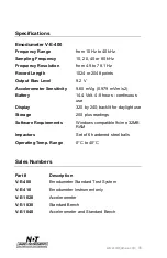 Preview for 61 page of NDT V-E-400 Operator'S Manual