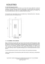 Предварительный просмотр 2 страницы N'DUSTRIO VLTD10 Manual