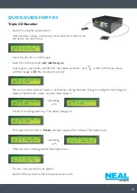 Предварительный просмотр 15 страницы NEAL 9102 Operating Instructions Manual