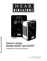 Предварительный просмотр 1 страницы NEAR S4 Installation Instructions Manual