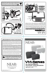 NEAR VM SERIES Quick Start Installation And Setup Manual preview