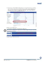 Предварительный просмотр 69 страницы Neat D-SERVER Technical Handbook