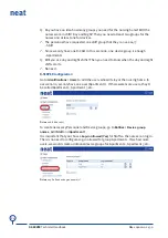 Предварительный просмотр 84 страницы Neat D-SERVER Technical Handbook