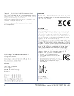 Preview for 2 page of Neat TREX2G User Manual