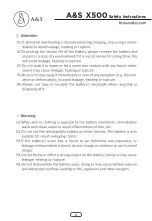 Preview for 9 page of Neatsvor A&S X500 User Manual