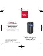 Preview for 1 page of Nebula Capsule D4111 Owner'S Manual