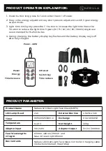 Предварительный просмотр 3 страницы Nebula NB75 User Manual