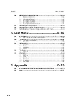 Preview for 8 page of NEC Display Solutions Cinema NC1600C Installation Manual