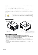 Preview for 18 page of NEC Display Solutions Cinema NC1600C Installation Manual