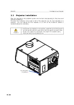 Preview for 22 page of NEC Display Solutions Cinema NC1600C Installation Manual