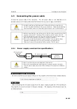 Preview for 23 page of NEC Display Solutions Cinema NC1600C Installation Manual