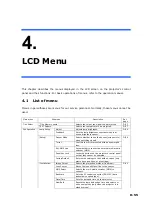 Preview for 55 page of NEC Display Solutions Cinema NC1600C Installation Manual