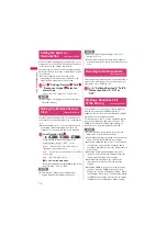 Preview for 14 page of NEC Docomo Foma N-08A Manual