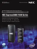 Preview for 1 page of NEC 1000 Series Brochure & Specs