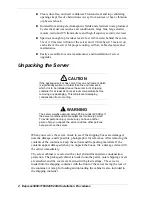 Предварительный просмотр 8 страницы NEC 1160Xd Installation Procedures Manual