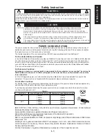 Preview for 2 page of NEC 1500M LA-1524HMW User Manual