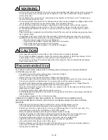 Preview for 5 page of NEC 1500M LA-1524HMW User Manual