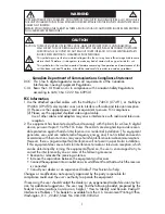 Предварительный просмотр 3 страницы NEC 1740CX-BK - MultiSync - 17" LCD Monitor User Manual