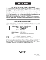 Предварительный просмотр 44 страницы NEC 1740CX-BK - MultiSync - 17" LCD Monitor User Manual