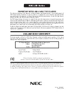 Preview for 76 page of NEC 175VXM User Manual