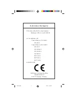 Preview for 2 page of NEC 1810 User Manual