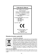 Preview for 41 page of NEC 1940WCXM - MultiSync - 19" LCD Monitor User Manual