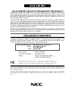 Preview for 42 page of NEC 1940WCXM - MultiSync - 19" LCD Monitor User Manual